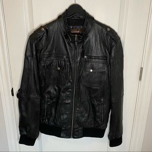 Mens Danier Genuine Leather Jacket